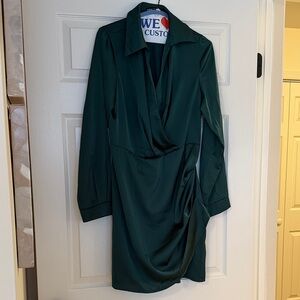 Elegant Green Women's Dress